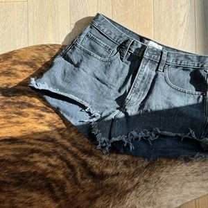Abercrombie & Fitch Curve Love Denim Shorts